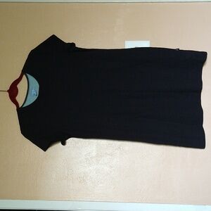 Horny Todd Gray and Black Mini Dress Size Medium Black